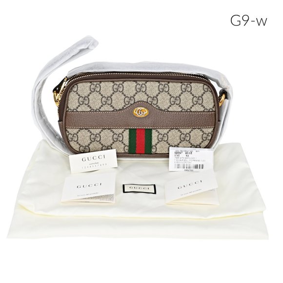 Gucci 3 Compartments Ophidia GG Supreme Mini Cross Body Bag - Picture 6 of 10
